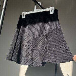 Free People Black A-Line Skirt